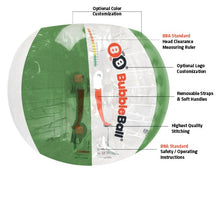 Load image into Gallery viewer, bubble ball green logo