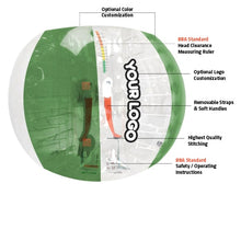 Load image into Gallery viewer, bubble ball green custom logo